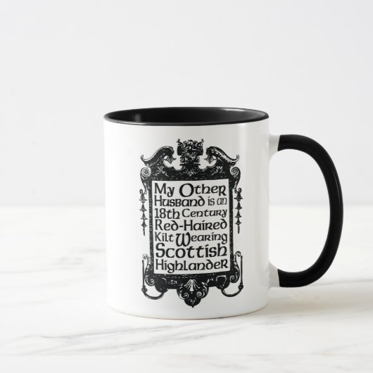 Mijn andere echtgenoot - Highlander Mok (Rechts)