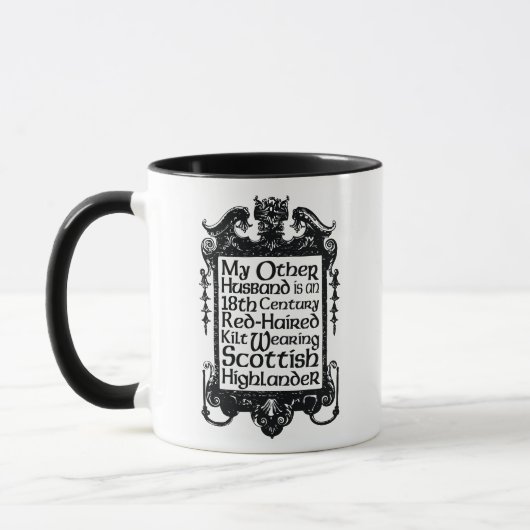Mijn andere echtgenoot - Highlander Mok (Links)