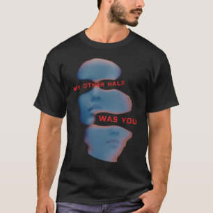 MIJN ANDERE HELFT WAS JIJ / STICK SEASON LYRICS T-SHIRT