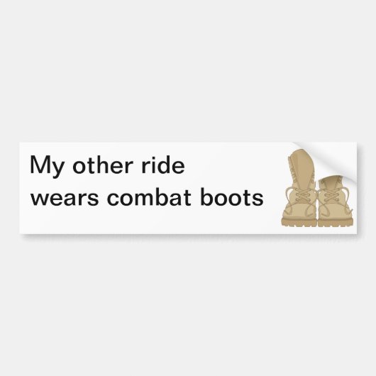 Mijn andere rit bumpersticker (Voorkant)