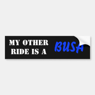 Mijn andere rit is een BUSA Bumpersticker