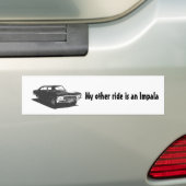 Mijn andere rit is een Impala Bumpersticker (Op auto)