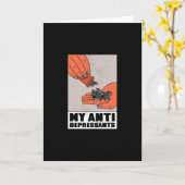 Mijn antidepressiva kaart (Gele Bloem)