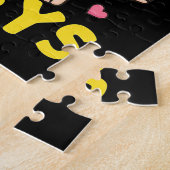 Mijn apen niet legpuzzel (Zijkant)