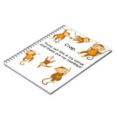 Mijn Apen Notitieboek (Linkerzijde)