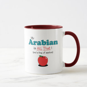 Mijn Arabisch is alles. Funny Horse Mok