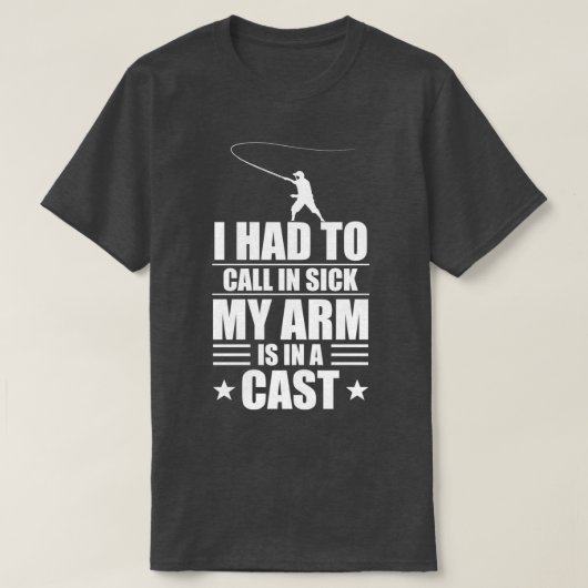 Mijn arm is in een gil. t-shirt (Design voorkant)