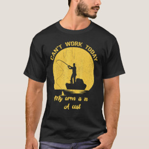 Mijn arm zit in een gegoten S T-shirt