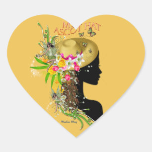 Mijn Ascot Pet Hart Sticker