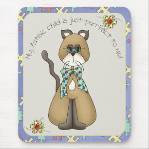 Mijn autistische kind is gewoon perfect voor mij m muismat