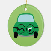 Mijn auto is slim keramisch ornament (Links)