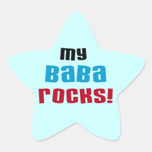 Mijn Baba Rocks Stickers