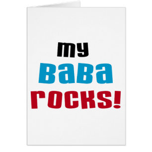 Mijn Baba Rocks T-shirts en geschenken