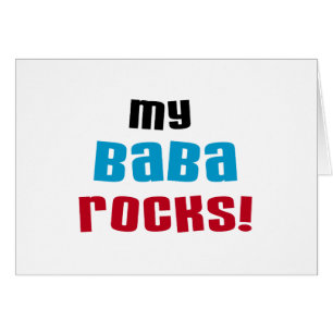 Mijn Baba Rocks T-shirts en geschenken