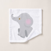 Mijn Baby Elephant Bad Handdoek (Wasdoekje)
