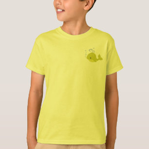 Mijn Baby groene walvis T-shirt