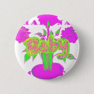 Mijn Baby Hakuna Matata Ronde Button 5,7 Cm