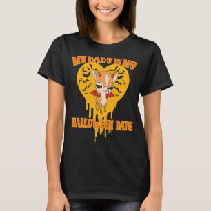Mijn Baby is mijn halloween date Chihuahua Dog Ani T-shirt