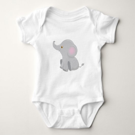 Mijn Baby Olifant Romper (Voorkant)