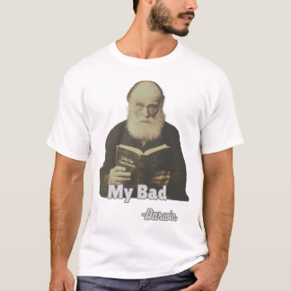 Mijn Bad Charles Darwin Grappig T-shirt