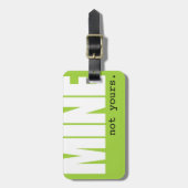 Mijn Bagagelabel (Voorkant verticaal)