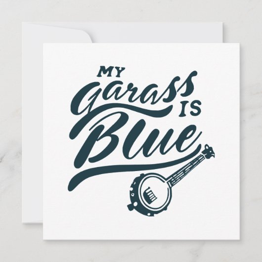 Mijn banjo is blauw (Voorkant)