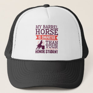 Mijn Barrel Horse is slimmer en grappiger barrel r Trucker Pet