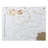 Mijn Basenji Ate Mijn Lesson Plan Notitieblok (Voorkant)