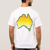 MIJN BBQ MY REGLEMENT aussie design T-shirt (Achterkant)