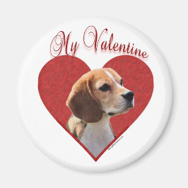 Mijn Beagle Valentijn Magneet