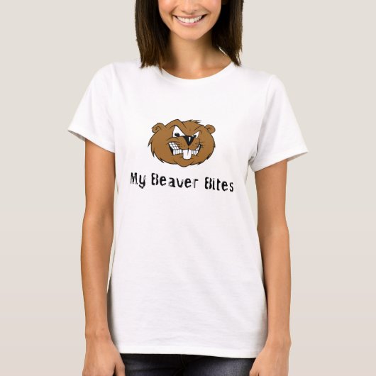 Mijn Beaver Bites T-Shirt (Voorkant)