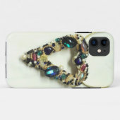 MIJN BEDAZZLED HEART! TELEFOONGEVAL Case-Mate iPhone CASE (Achterkant (horizontaal))