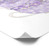 Mijn beker neth over muurprint poster (Hoek)