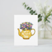 Mijn beker van Tea Afbeelding Valentijnsdag Kaart (Staand voorkant)