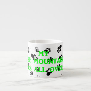 Mijn Bern mijn hond loopt op me.png Espresso Kop