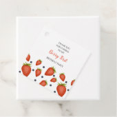 Mijn Berry First Birthday Bedankjes Labels (In situ)