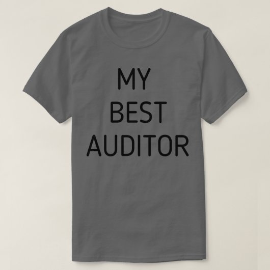 Mijn beste accountant 1 t-shirt (Design voorkant)