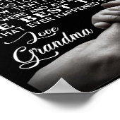 Mijn beste kleinzoon poster (Hoek)