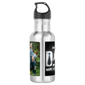 Mijn beste vader ooit, Vaderdag Foto Waterfles (Achterkant)