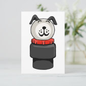 Mijn beste vriend bedankkaart (Staand voorkant)