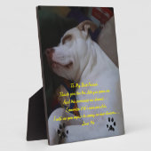 Mijn beste vriend fotoplaat (Zijkant)