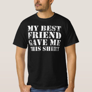Mijn beste vriend gaf me deze BFF vriendschap T-shirt