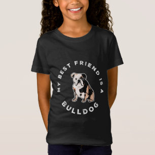 Mijn beste vriend is een Bulldog T-Shirt