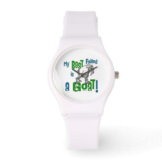 Mijn beste vriend is een geit horloge (Voorkant)