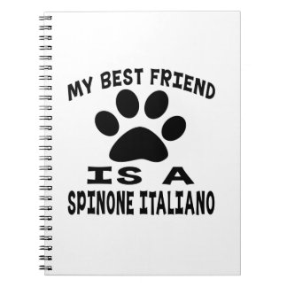 Mijn beste vriend is een Spinone Italiano Notitieboek
