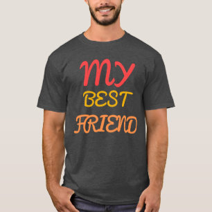 Mijn beste vriend is grappig t-shirt