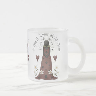 Mijn beste vriend matglas koffiemok