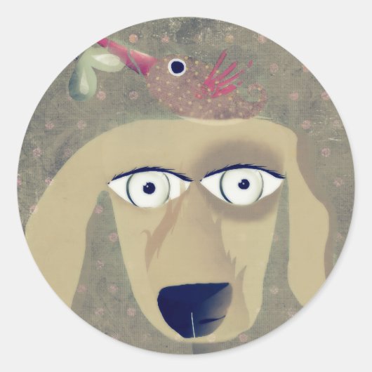 Mijn beste vriend Sticker (Voorkant)