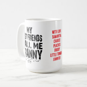 Mijn beste vrienden noemen me Oma Liefde, VOEG NAM Koffiemok