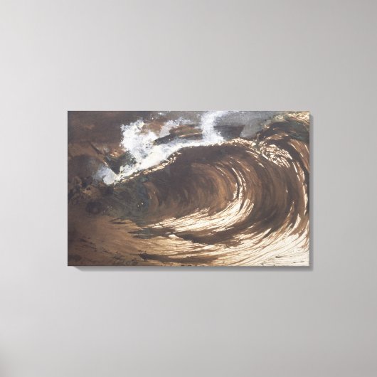 Mijn bestemming, 1857 canvas afdruk (Voorkant)